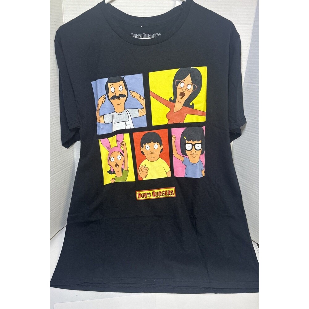 Bob's Burgers Cast Men's T-Shirt Large- NWT
